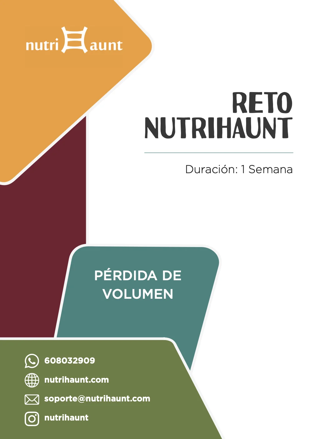 RETO NUTRIHAUNT 1 SEMANA PORTADA